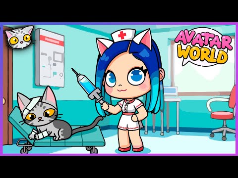🚨 EMERGENCY! My KITTY gets SURGERY at the NEW PET HOSPITAL in Avatar World - FULL MOVIE