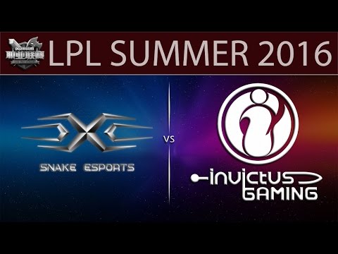 [LoL Highlights] SS vs iG Game 2 | LPL Summer 2016 (11.06.2016) - Snake eSports vs Invictus Gaming