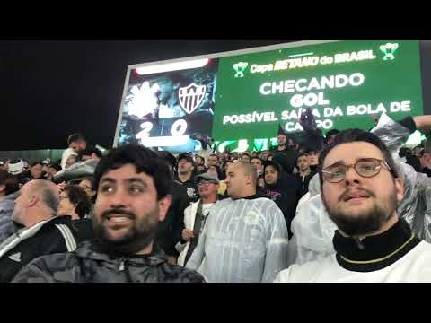 Corinthians 2 x 0 Atlético-MG - gol do Roger Guedes