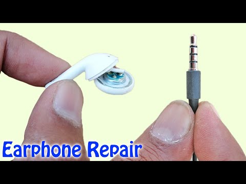 How to fix repair earphone headphone hands free...