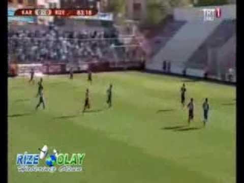 Kartalspor 0 - 1 Rizespor PTT 1.Ligi 7. Hafta (Gol)
