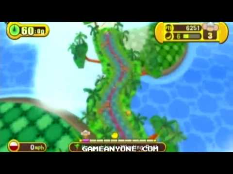Super Monkey Ball Step & Roll - Tutorial & Monkey Island (World 1)