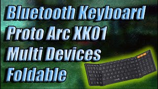 How To Setup a Bluetooth Keyboard ProtoArc Foldable Keyboard XK01