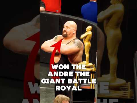 When Big Show won the Andre The Giant Battle Royal #wwe #wrestling #shorts
