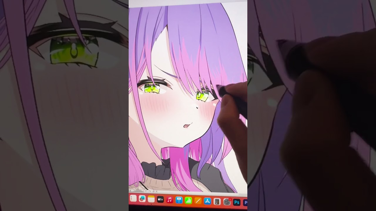 これは誰でしょう？#イラスト #イラストメイキング #illustration