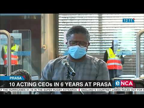 10 Acting CEO's in six years at Prasa