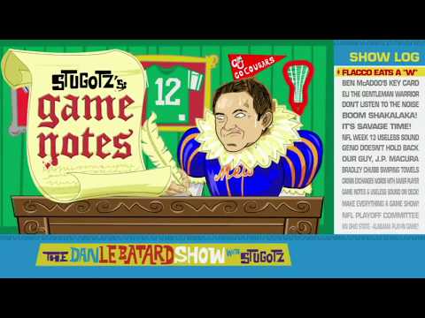 Stugotz's Weekend Observations - Dec 4, 2017