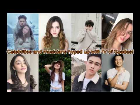 Celebrities & Musicians Hyped Up with IV OF SPADES!