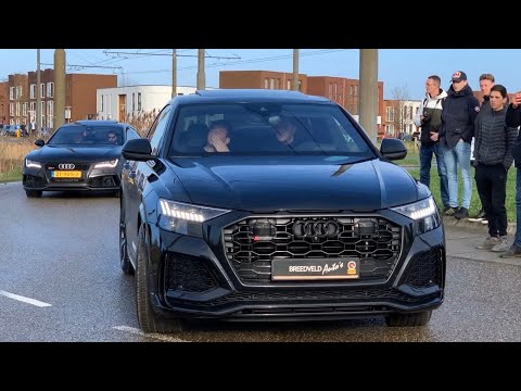 Best of Audi RSQ8 2020 | 4x RS Q8, ABT, driving and specs | Three different colors, one ABT tuned |
