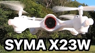 Syma X23W Mini RC Quadcopter TRUE REVIEW 6 Year old Drone Jumper T8SG