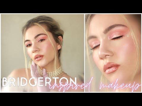 BRIDGERTON Inspired Makeup Look | Fresh & Glowy Makeup Tutorial ✨ thumnail