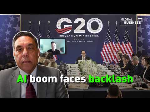 AI boom faces backlash: Why the G20 is debating guardrails
