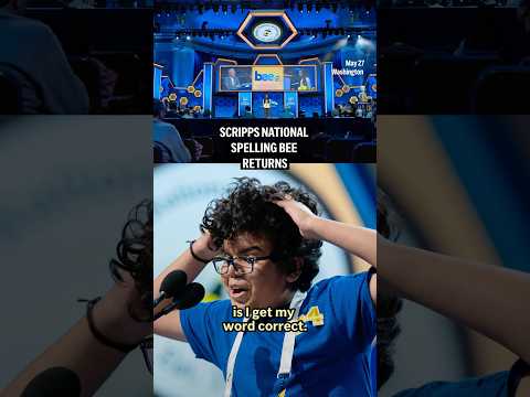 Video Thumbnail: Scripps National Spelling Bee returns