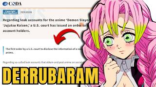 Nova CAÇA ÀS BRUXAS à TODO conteúdo de DEMON SLAYER na internet? (não é possível...)