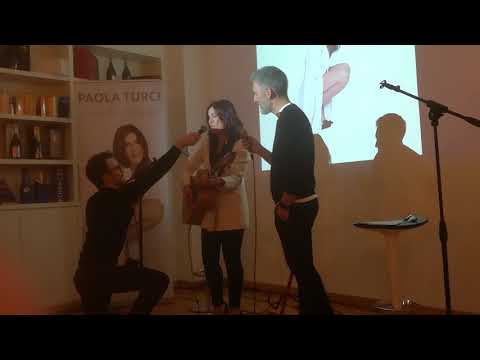 Paola Turci e Beppe Fiorello in "L'ultimo ostacolo" - Presentazione album "Viva da morire"