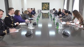 The meeting of Foreign Minister Zohrab Mnatsakanyan with the Kansas Army National Guard Delegation