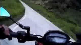 preview picture of video 'banaue to bontoc road ..on kawazaki z1000'