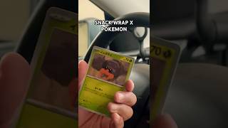 SNACK WRAP WORTH IT?! #pokemon #pokemontcg #pokemoncommunity #pokemoncards #shorts