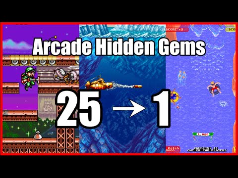 Top 25 Rare And Hidden Gem Arcade Games