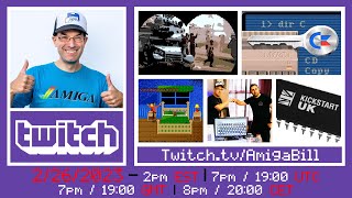 2/26/2023 Commodore Amiga - Kickstart UK Launch w/Guest Ravi Abbott, Amiga Games Released This Week
