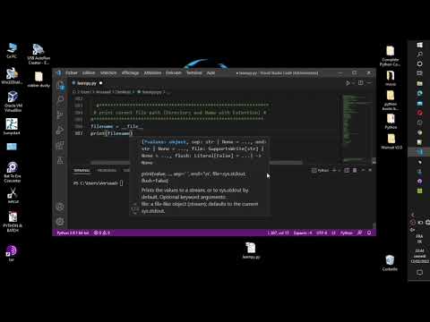 Python Tricks Get Current Working File Name Path