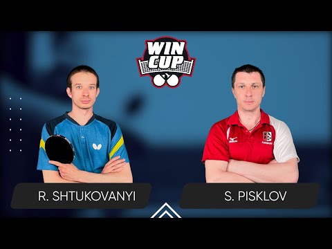 19:15 Roman Shtukovanyi - Serhii Pisklov West 4 WIN CUP 08.01.2024 | TABLE TENNIS WINCUP
