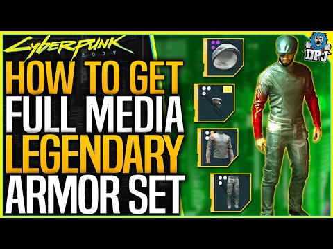 Cyberpunk 2077: How To Get FREE SECRET MEDIA Legendary Armor / Clothing Guide - All Secret Locations