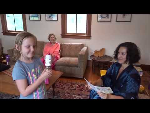 CLAIRE serving best ice cream to Katya at Peter's 80th Birthday, 30 June, 2023