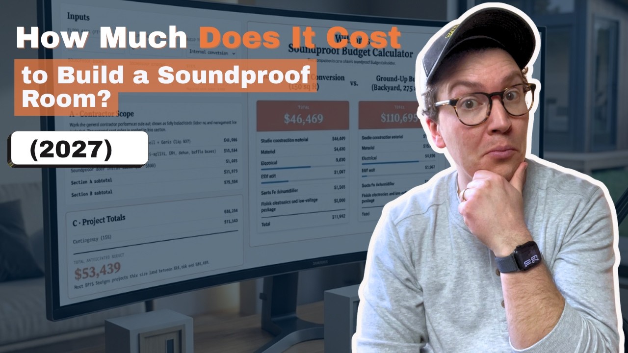 How Much Does It Cost to Build a Soundproof Room? (2027)