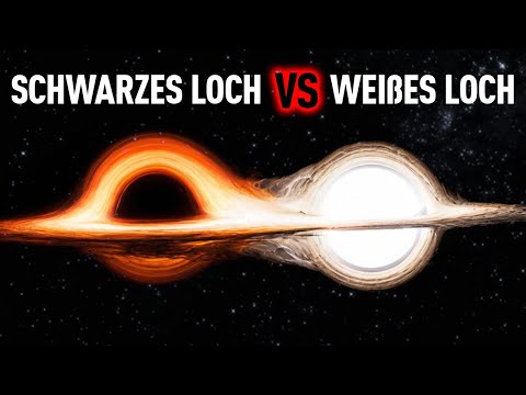 Was passiert, wenn ein Weißes Loch und ein Schwarzes Loch kollidieren?
