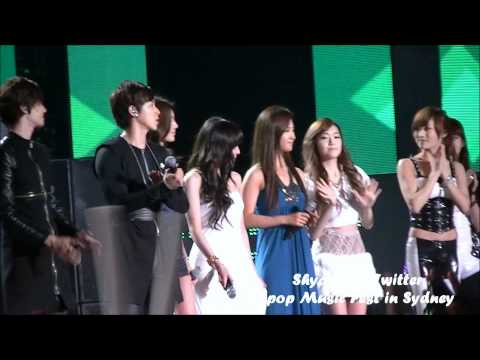 111112 K-pop Music Festival in Sydney - Ending SNSD Cuts