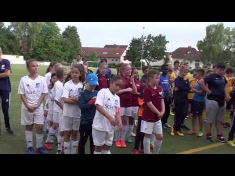 Siegerehrung E-Jugend-Mädchen-Turnier Wiesbaden Erbenheim 18.06.2017