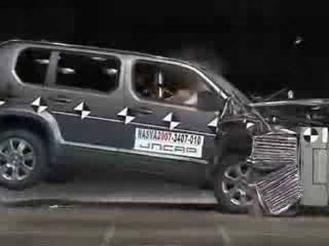 Thumbnail for Crash Test 2007 - Present Honda Crossroad (Offset Test) JNCA by Honda Crossroad
