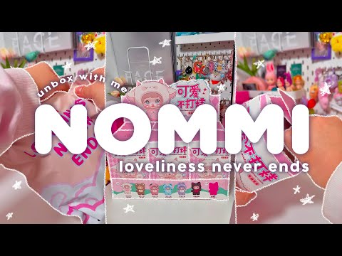 unboxing nommi loveliness never ends plush pendants | full set 💖🎀☁️