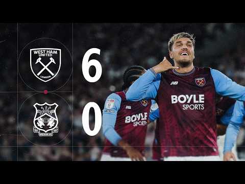 West Ham 6-0 Wrexham | Championship Extended Highlights
