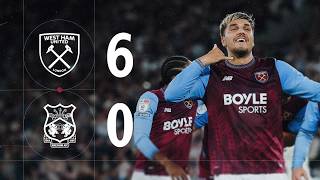West Ham 6-0 Wrexham | Championship Extended Highlights