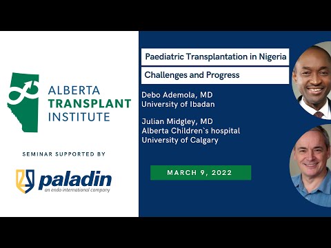 Paediatric Transplantation in Nigeria: Challenges and Progress