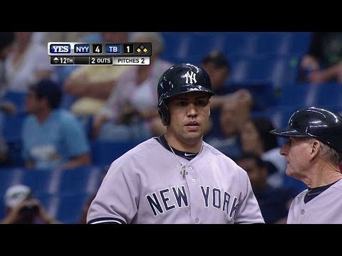 Beltran schlägt im 12. Inning zwei Runs nach Hause