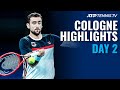 Verdasco Overcomes Murray; Cilic Takes Out Giron | Cologne 1 2020 Highlights Day 2