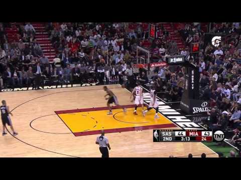Jonathon Simmons Takes Flight | Spurs vs Heat | February 9, 2016 | NBA 2015-16 Season