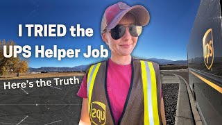 UPS Seasonal Driver Helper -- What the Job is REALLY Like