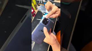 Dán ppf H2Film Luxury sát mí cho 15promax