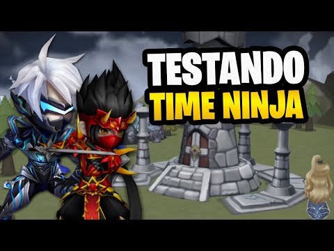 TESTANDO O TIME DOS NINJAS NA LIGA ESPECIAL - Summoners War: Sky Arena
