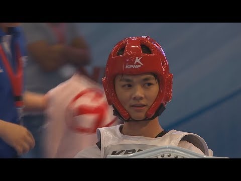 Final M-68 Rabat 2017 WORLD TAEKWONDO GRAND PRIX 2 Dae-Hoon LEE (KOR) vs Yu Jen HUANG (TPE)