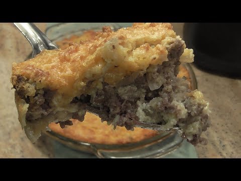 Cheeseburger Pie Deluxe