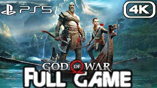 GOD OF WAR Gameplay Walkthrough FULL GAME (4K 60FPS) No Commentary