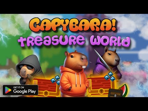 Capybara! Treasure World Rush