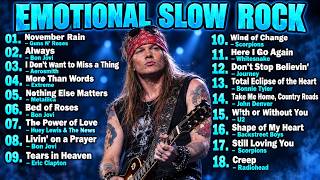 Download lagu 💙 EMOTIONAL SLOW ROCK 💙 | Best Rock Ballads That Will Touch Your Heart mp3