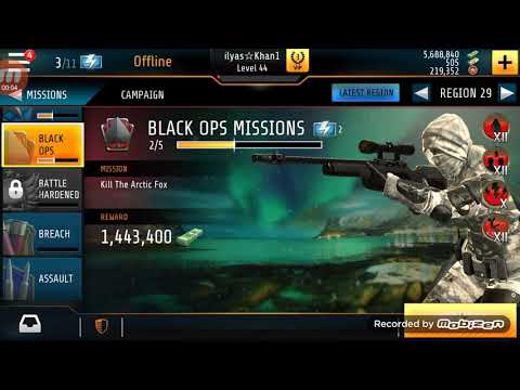 Kill Shot Bravo Region 29=3 Black Ops Mission Complete