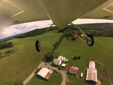 Aerial view of Haner Farm in Candor NY